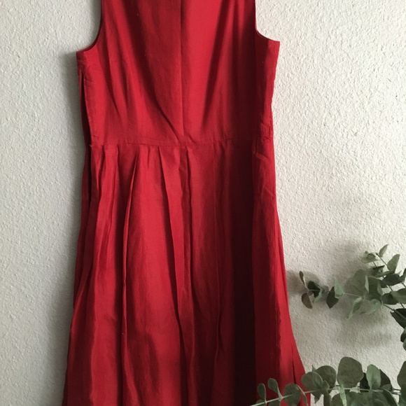 Anthropologie Red cocktail dress - Picture 3 of 6